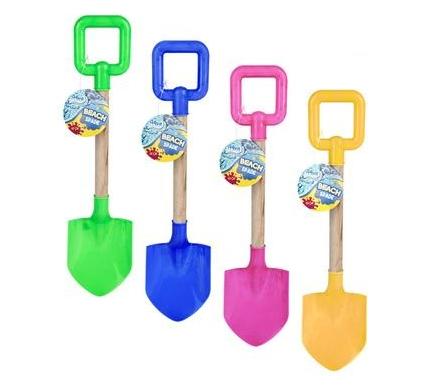 Kiddies Spade with Wooden Handle -40cm
