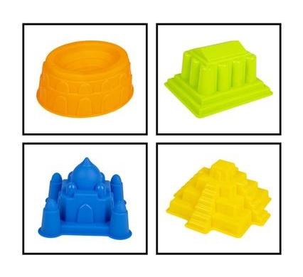 Beach Shape Moulds - Assorted