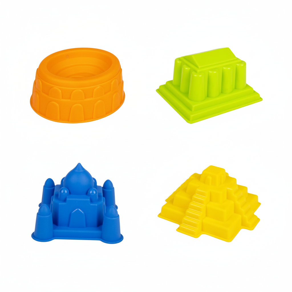 Beach Shape Moulds - Assorted