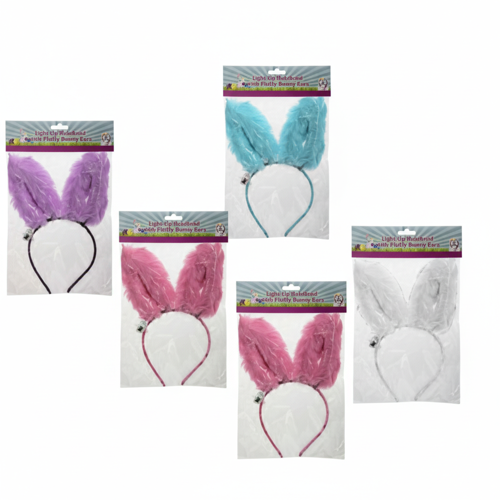 Easter Light Up Plush Headband