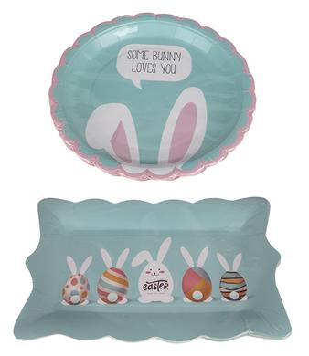 Easter Party Paper Plates (10 Pieces) - Assorted