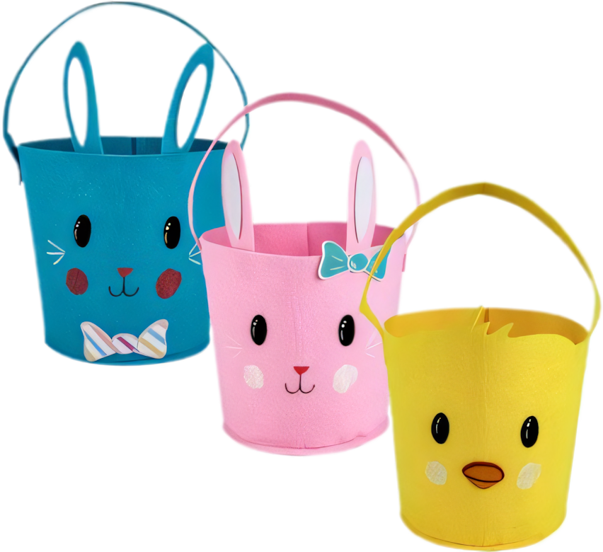 Easter Hunt Novelty Basket - Assorted