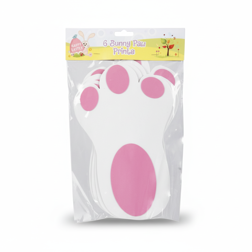 Bunny Feet Easter Hunt Set - 6 Pieces