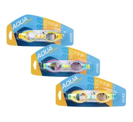 Intex Swim Goggles - Junior - 3 to 8 Years