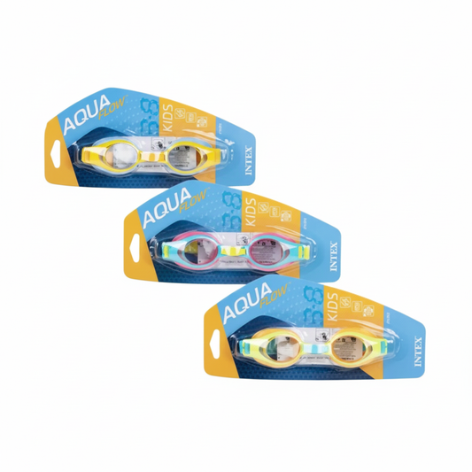 Intex Swim Goggles - Junior - 3 to 8 Years - Various Colors