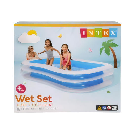 Intex Family Swim Centre Pool - 262 x 175 cm - Suitable for Ages 6+