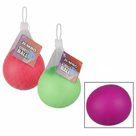 Bright Colours Novelty Stress Squeeze Me Ball (9 cm)