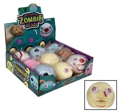 Novelty Pop Eye Zombies - Assorted
