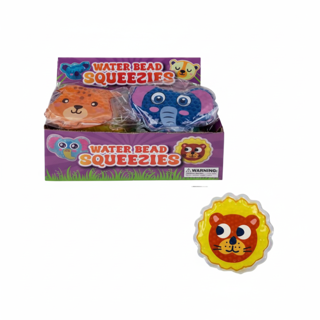 Novelty Squeezy Beads Assorted 10-12cm