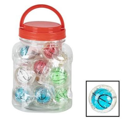 Novelty Bouncy Ball With Light 4.5cm