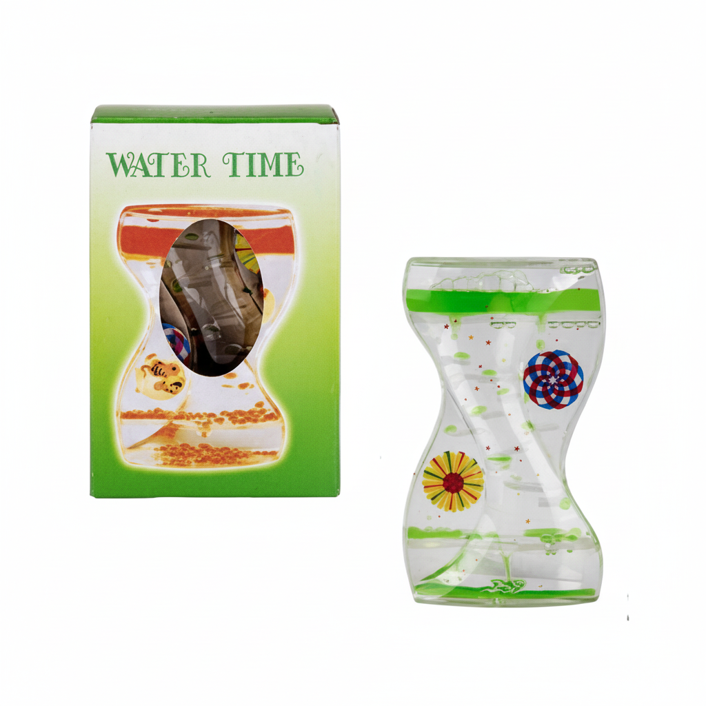 Novelty Liquid Timer Wheels Assorted 13.5cm