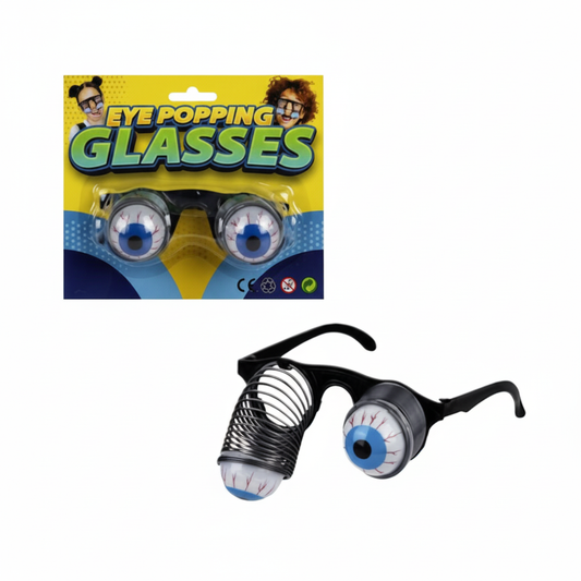 Novelty Glasses Eye Popping - 12.5 cm