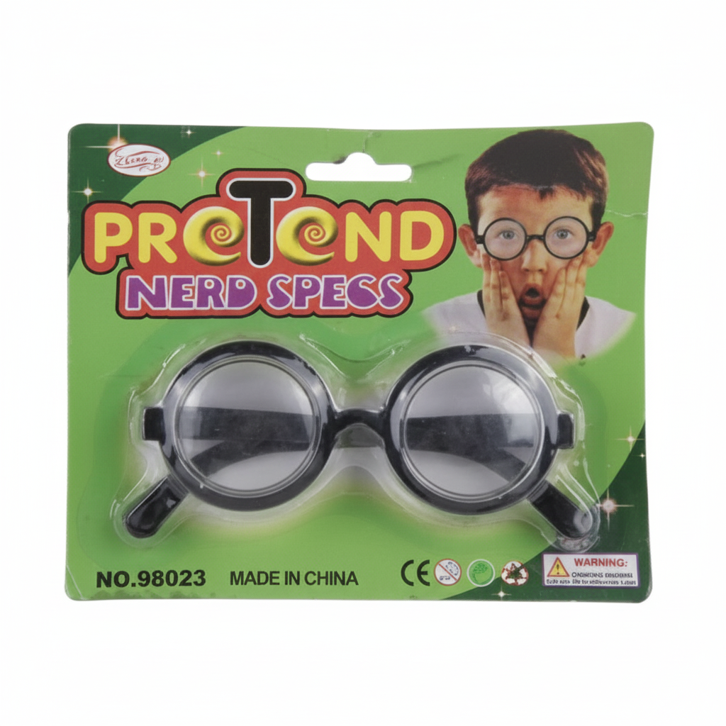 Novelty Nerd Eye Glasses (14 cm)