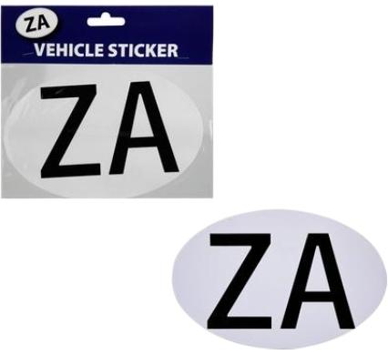 ZA Sticker