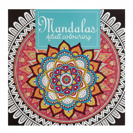 Adult Colouring Book Mandala