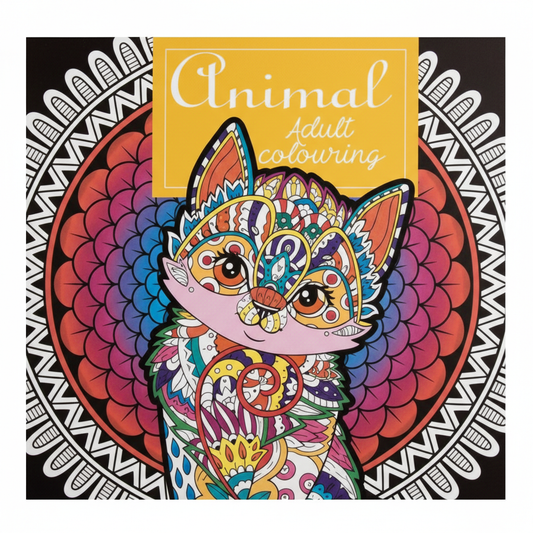 Adult Colouring Book Animal