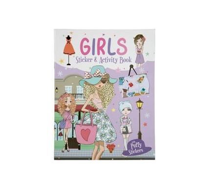 Activity Book & Stickers Girls