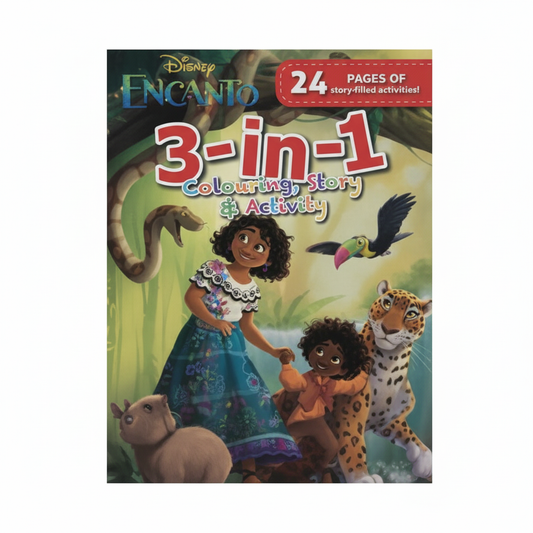 Book Activity Encanto - 3 in 1
