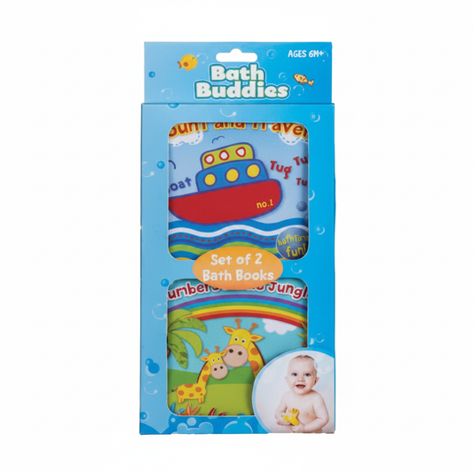 Educational Bath Book - 2 Pack