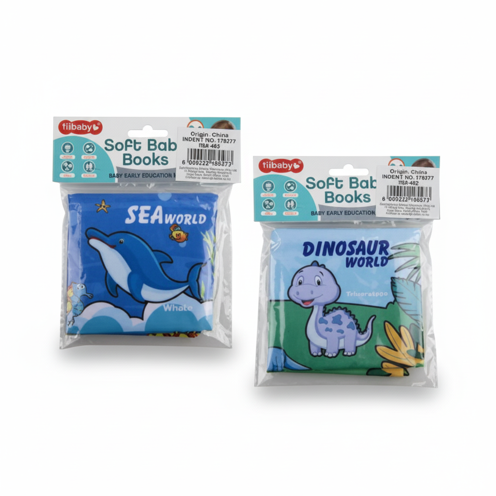 Educational Book - Cloth Book Assorted