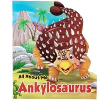 Book Educational All About Ankylosaurus