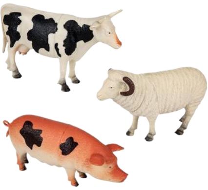 Animals Farm Assorted - Height 7-8 cm
