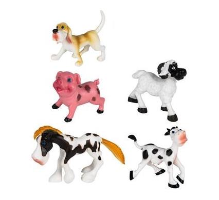 Animals Farm Cartoon Assorted Figures - 5-8 cm