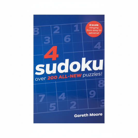Paperback Sudoku Puzzle Book 4