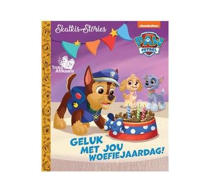 Book Reader Afrikaans Paw Patrol Treasure Chest Stories