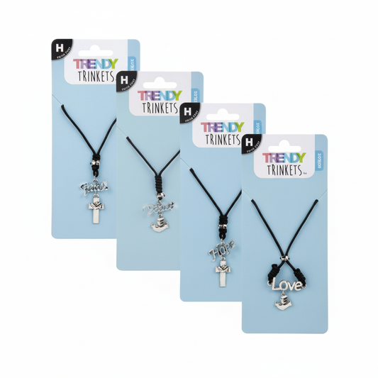 Necklace Inspirational - 4 Assorted Designs