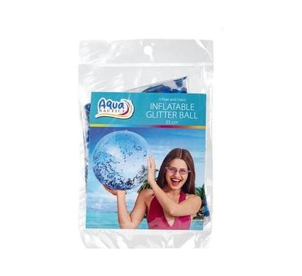 Aquanautics Glitter Ball - Assorted Colors - 35 cm