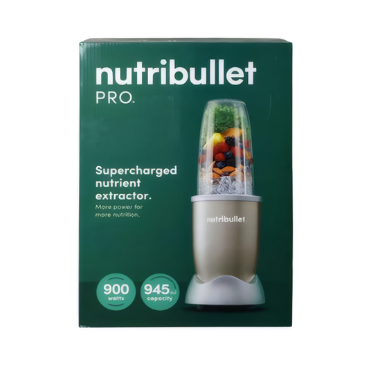 Nutribullet Blender Pro - 900 Watt - 8 Piece Set - Champagne