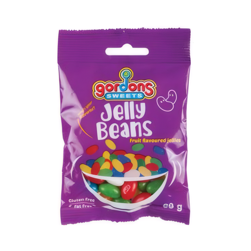 Jelly Beans, Bulk Pack of 24 (60 g Packet)