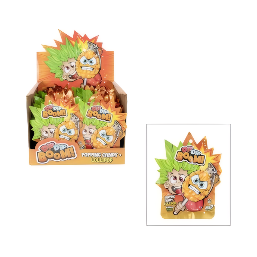 Sweet Lolly Dip with Popping Candy - Bulk Pack (36 Pieces)