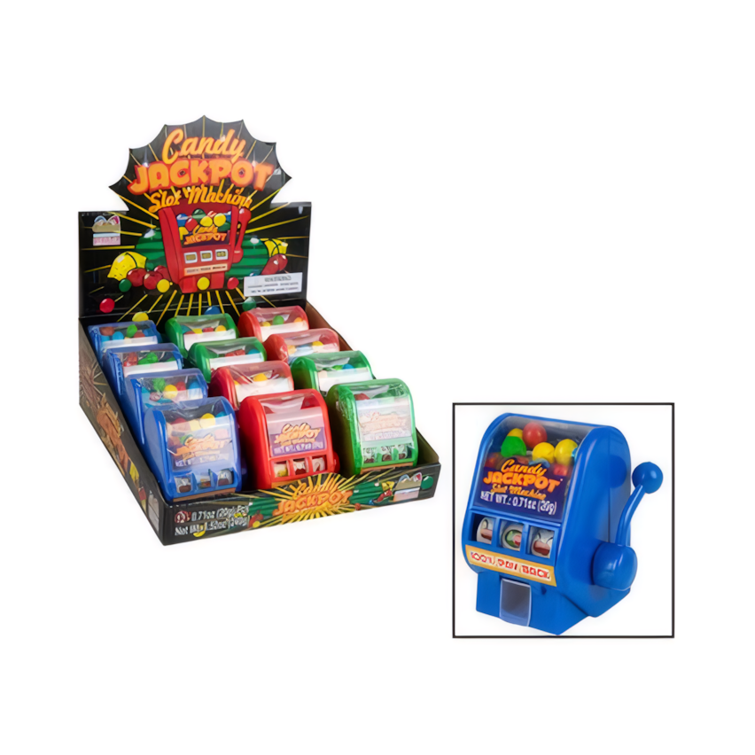 Sweet Novelty Kids Slot Machine (Bulk Pack of 12, 20 g Each)