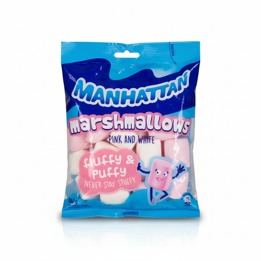 Manhattan Pink & White Marshmallows 150 g