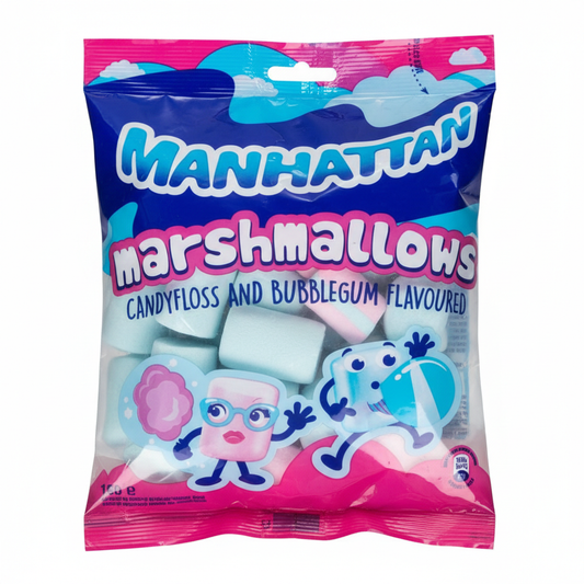 Manhattan Candyfloss & Bubblegum Marshmallows 150 g
