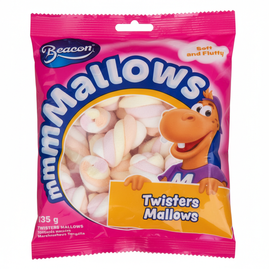 Beacon Mallow Twisters 135 g