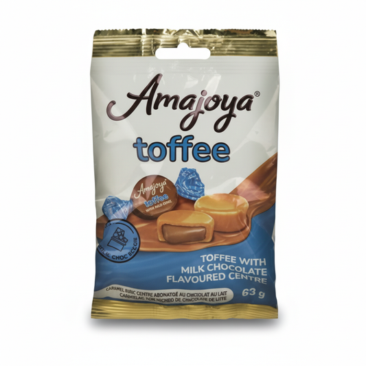 Amajoya Milk Toffee With Chocolate 68 g