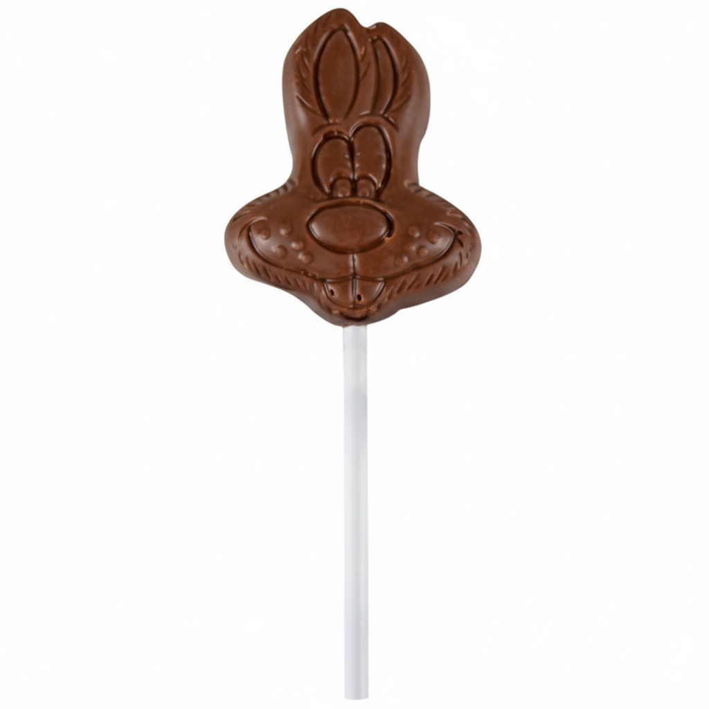 Plain Chocolate Bunny On a Stick 16 g