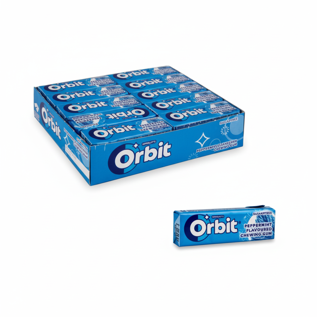 Sweet Gum Peppermint Chewing Gum (14 g) - 30 Pack