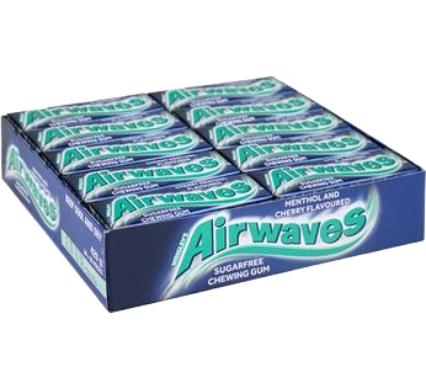Sweet Gum Airwaves Menthol Eucalyptus - 14g - 30 Pack