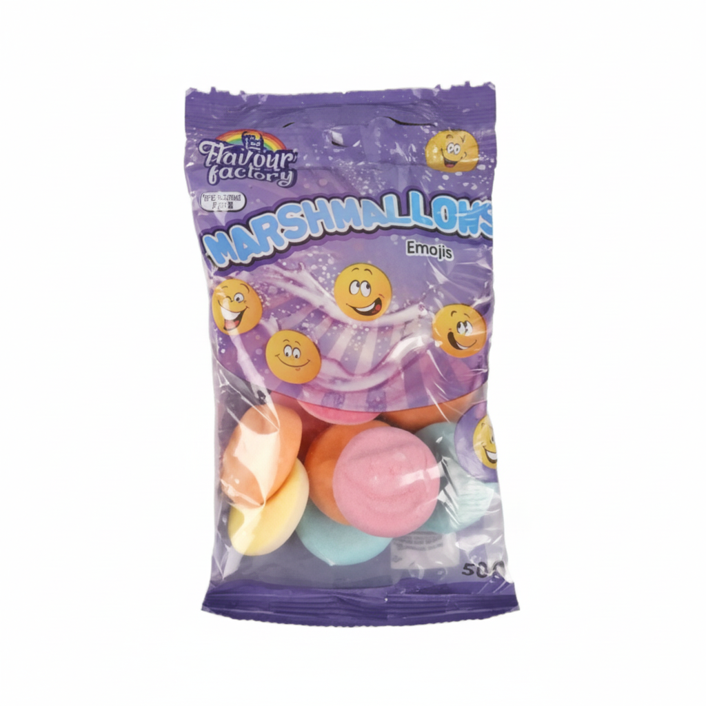 Sweet Mallow Emojis (50 g) - 18 Pack