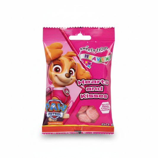 Sweet Gummy Hearts and Kisses 6 Pack (60 g)