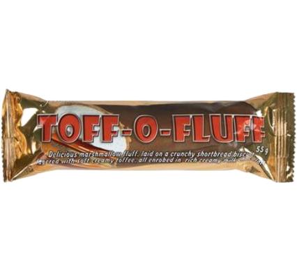 Sweet Chocolate Ripple Toffee-O-Fluff - 55g - 24 Pack