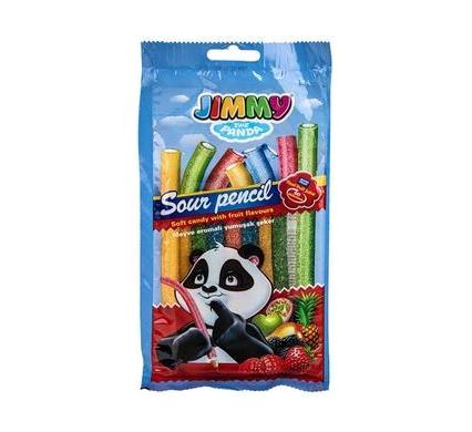 Sweet Candy Rainbow Sour Pencil 75g - 12 Pack