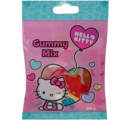 Sweet Gummy Hello Kitty Mix 60g - 6 Pack