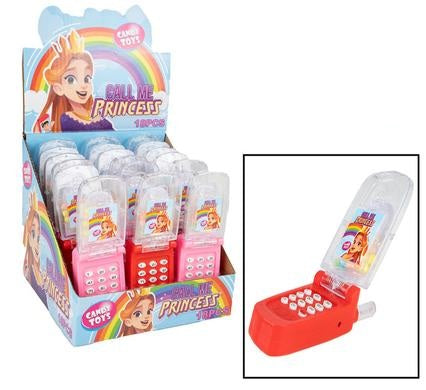 Sweet Novelty Princess Mobile - Bulk Pack of 18 - 5g Each