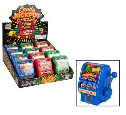 Sweet Novelty Kids Slot Machine - Bulk Pack of 12 - 20g Each