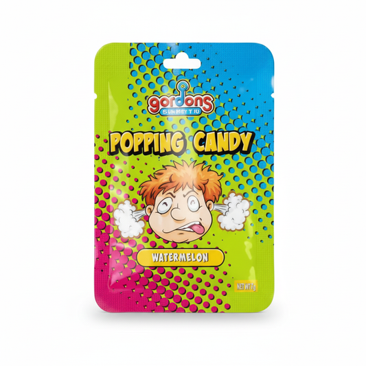 Sweet Watermelon Popping Candy - 15 g - 5 Pack
